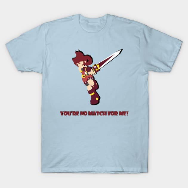 Kanavan's Red Knight T-Shirt by StiffKareha